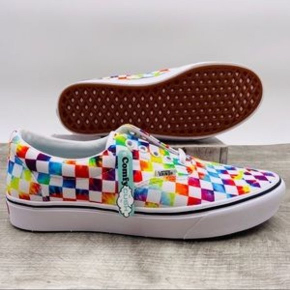 Vans Comfycush Era Tie-Dye Checker - Picture 2 of 7